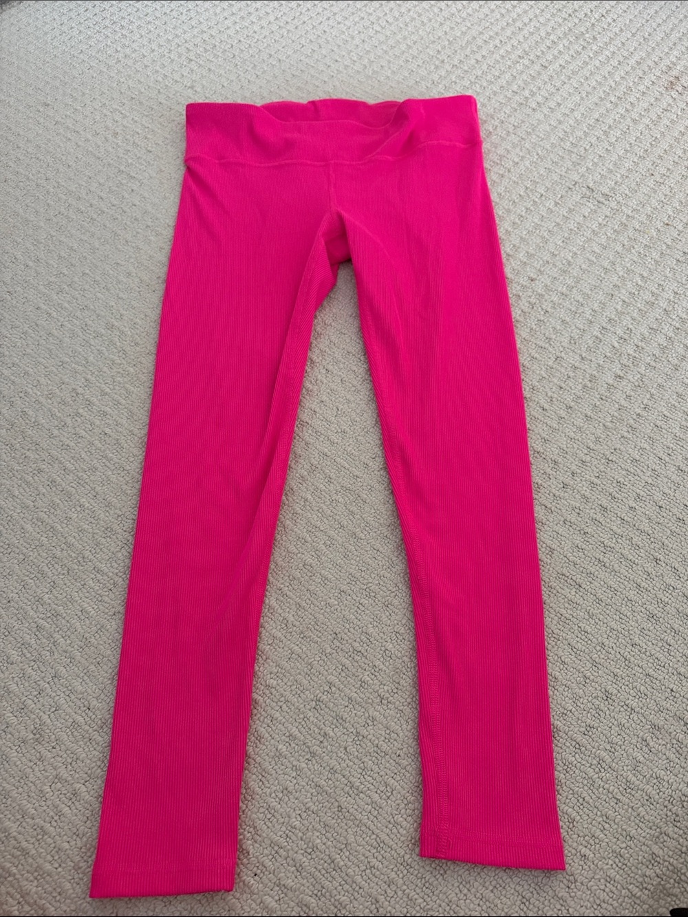 Maternity gap Hot Pink Ribbed Leggings